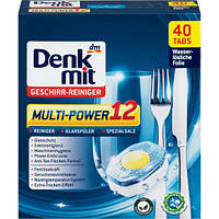 Таблетки для посудомойки Denkmit Multi-Power 12, 40 шт