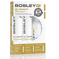 Набор для предупреждения истончения волос Bosley MD Bos Defense Kit (shm/150ml + cond/150 + treatm/100ml)