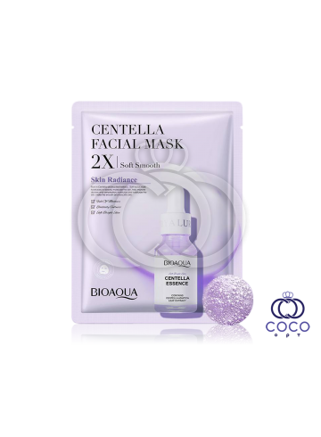 Маска тканинна для обличчя BIOAQUA Centella Facial Mask з есенцією центели 30 г, фото 1
