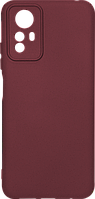 Силікон Xiaomi Redmi Note 12S Silicone Case Бордовий