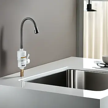 Проточний водонагрівач води для ванни та кухні Kroner KRM Volt - CW190RFA