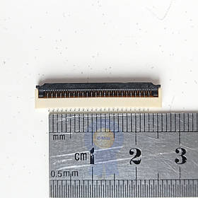 Роз'єм клавіатури ноутбука 24pin 1.0mm ( Flip type) — Оригінал демонтаж