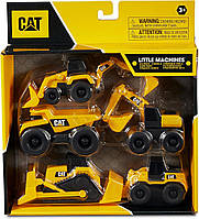 Набір машинок CAT Construction Little Machines Міні-техніка 5 шт. (82150)