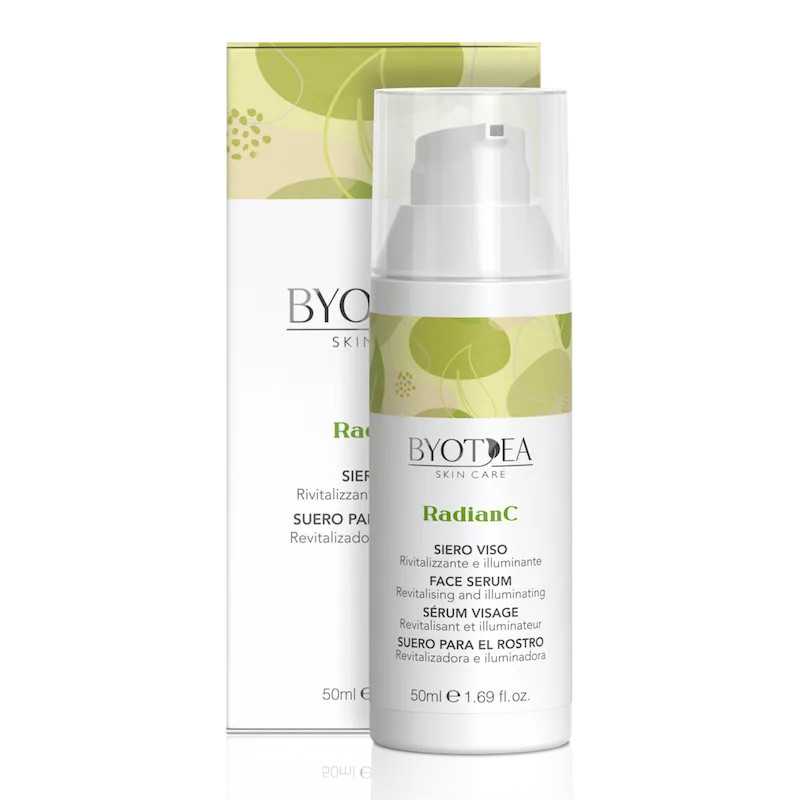 BYOTEA FACE CARE Radian C Сироватка для обличчя регенеруюча з вітамінами А,С,В3 та В5, 50 мл (Оригінал)