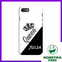 Именный Чехол (Юля) для iPhone 8 / Чехлы Julia на Айфон 8