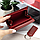 Подарунковий набір жіночий Rovicky R-ZD604 червоний (гаманець та брелок), фото 7