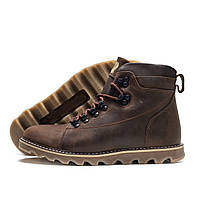 Чоловічі зимові шкіряні черевики  Expensive Chocolate