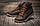 Чоловічі зимові шкіряні черевики  Expensive Chocolate, фото 5