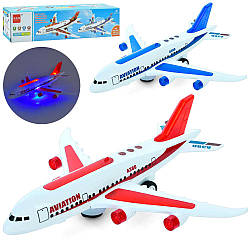 Літак із музикою й підсвіткою A422-5Y їздить, 2 кольори