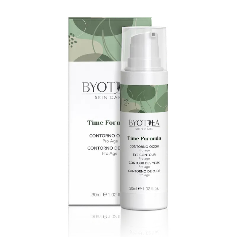 BYOTEA FACE CARE Time Formula Pro Age Контур для очей з Гіалуроновою кислотою і Спілантолом 30 мл (Оригінал)