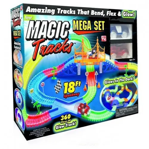 Гоночна траса Magic Tracks 360 деталей, Дитячий автошлях Magic Tracks