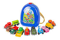 Рюкзак з набором Транспорт Міні ТехноК 9253
