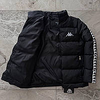 Куртка зимняя Kappa стильная практичная черный цвет L