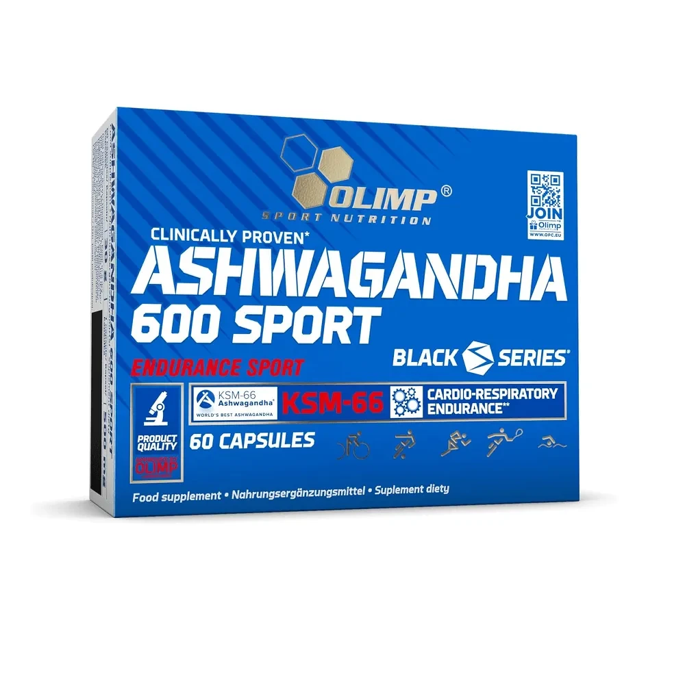 Ашваганда Olimp Ashwagandha 600 Sport 60 капсул