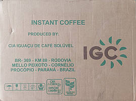 Розчинна сублімована кава Cafe Iguacu (Бразилія), 23 кг