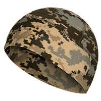 Camotec шапка BEANIE FLEECE 260 MM14, подшлемник пиксель, военная шапка пиксель, флисовая шапка зимняя военная