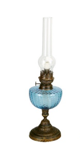 Лампа гасова зі зістареної латуні 14*52см Stilars Італія 131108 (Італія)