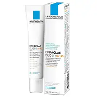 Ля Рош Позе Эфаклар Дуо+ СПФ 30(La Roche Posay Effaclar Duo+ SPF 30) 40мл.-крем против несовершенств.Франция..