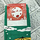 Шкарпетки жіночі новорічні високі зимові з махрою р.36-39 малюнок асорті STYLE LUXE 20039820, фото 4