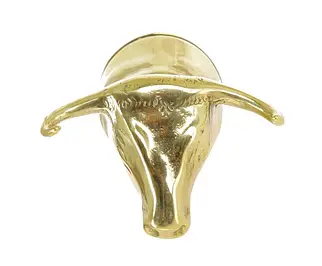 Відкривачка "Голова Бика" з латуні 5 х 6 см Stilars Італія 1135