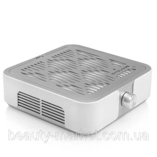 Вытяжка с НЕРА-фильтром Cyclone X Silver 60W для маникюра и педикюра ...
