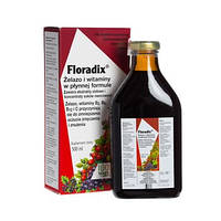 (Floradix) Флорадикс железо и витамины , Пищевая добавка, 500 мл//