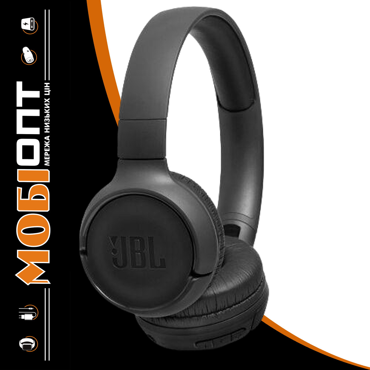 Bluetooth Stereo JBL Tune 500 BT (JBLT500BTBLK) Black UA