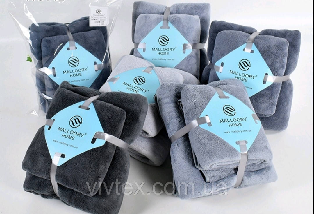 Набір рушників — лазня 70х140 + обличчя 50х100, фото 1