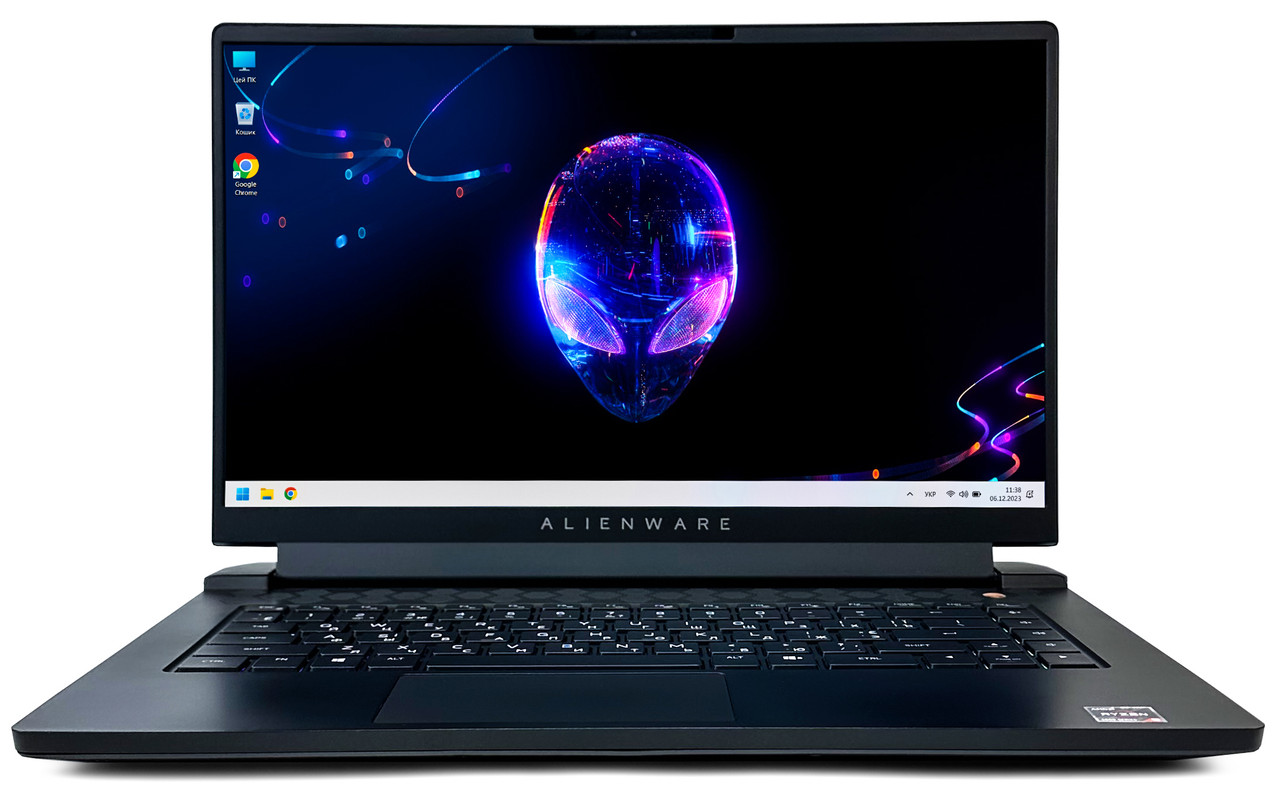 Ноутбук Alienware m15 R5: Ryzen 9 5900HX / RAM 32 ГБ / GeForce RTX 3070, TGP 130W/ SSD 1 ТБ / 15.6", 360 Гц
