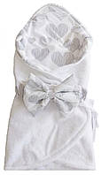 Конверт-одеяло для новорожденного на выписку , для прогулок, сна велюровое