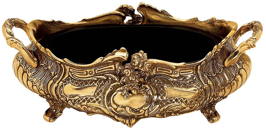 Вазон із латуні 42х23 см Stilars Італія 316, фото 1