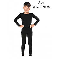 Термо костюм для хлопчиків Thermal начіс кальсони лонгслів Sevim Kids арт 7078-7075 Чорний