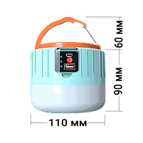 Універсальний ліхтар power bank 2400 mAh OPTIMAL від AXXIS, фото 4