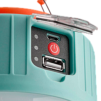 Універсальний ліхтар power bank 2400 mAh OPTIMAL від AXXIS, фото 5