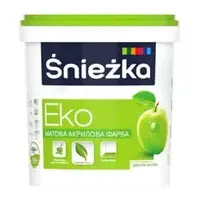 Матова акрилова фарба Sniezka Eko 1 л (1,4 кг)