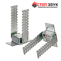 Универсальное звукоизоляционное крепление СтопЗвук М-22. Виброподвес .