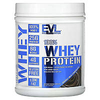 EVLution Nutrition 100% сывороточный протеин шоколад двойной насыщенности. 454 г.