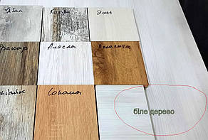 Стіл обідній Марсель Fusion Furniture, колір венге/Аляска, фото 4