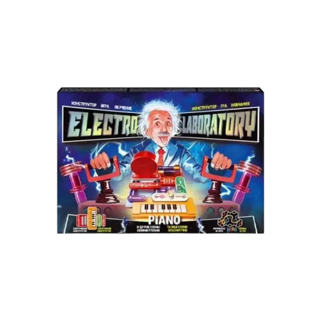 Конструктор електронний Electro Laboratory. Piano Danko Toys, фото 1