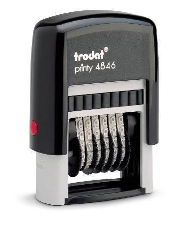 Нумератор TR4846 (6-розр, 4 мм)