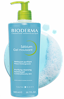 BIODERMA SEBIUM MOUSSANT Гель для вмивання антибактеріальний 500 мл.