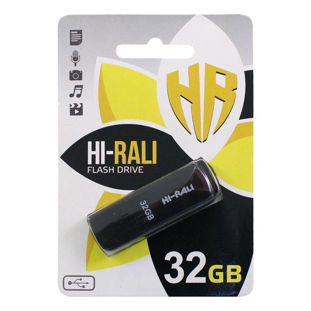 Флешка USB Hi-Rali 32Gb USB 2.0