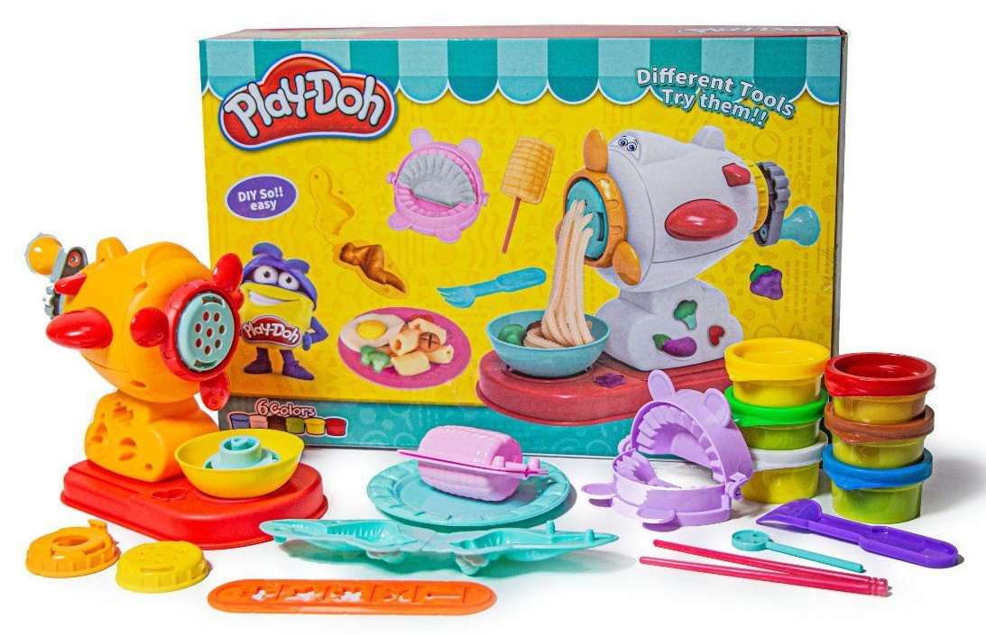 Пластилін Play-Doh "Вечірка" з вертольотиком для локшини