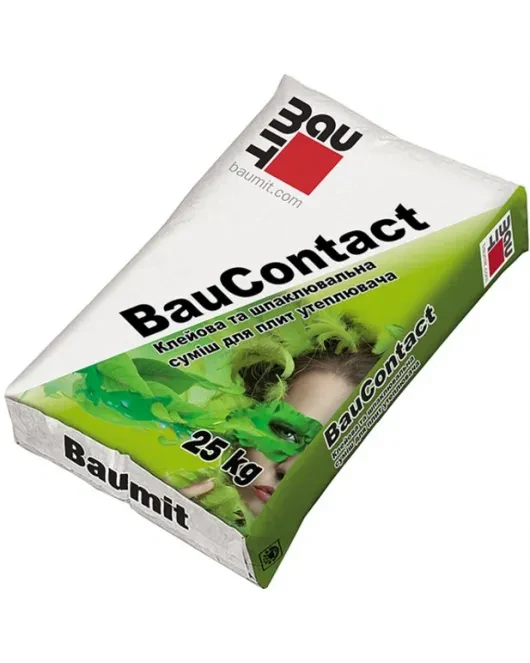BAUMIT Дуоконтакт (25 кг) Клей для пінопласту шпаклювальна суміш