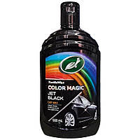 Черный цветообогащенный воск жидкого типа Turtle Wax Color Magic 500мл