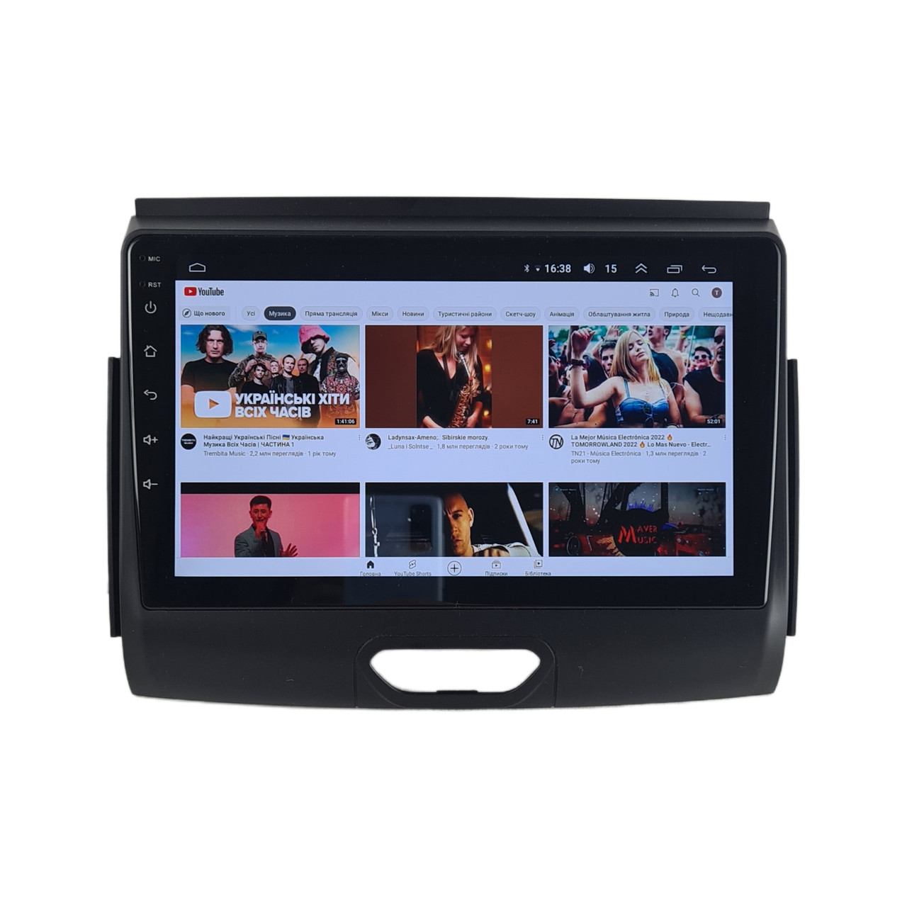 Штатна Магнітола Ford Ranger XLT 2005-2017 FS-A7-8octa-DSP-4/64-CarPlay-DSP на ОС Android