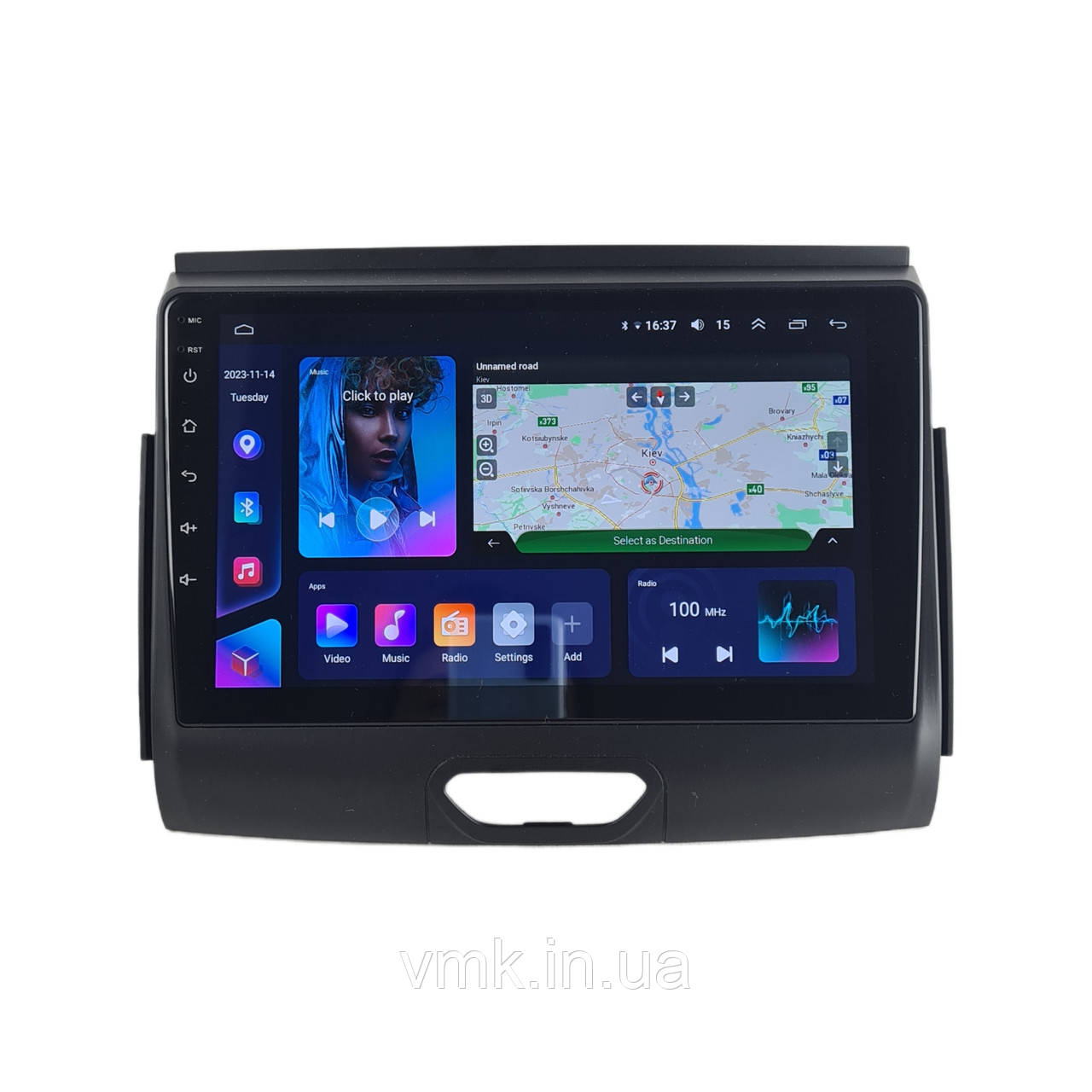 Авто магнітола Ford Ranger XLT 2005-2017 на Android 12+ CarPlay 8 core Platform XyAuto