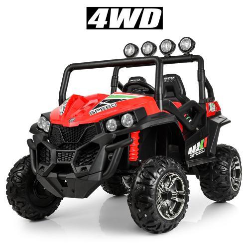 Дитячий електроджип Bambi M 3454(2)EBLR-3 червоний вік 3-8 років, фото 1