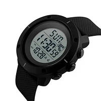 Часы наручные мужские SKMEI 1213BK BLACK BIG SIZE, часы тактические противоударные. VE-852 Цвет: черный
