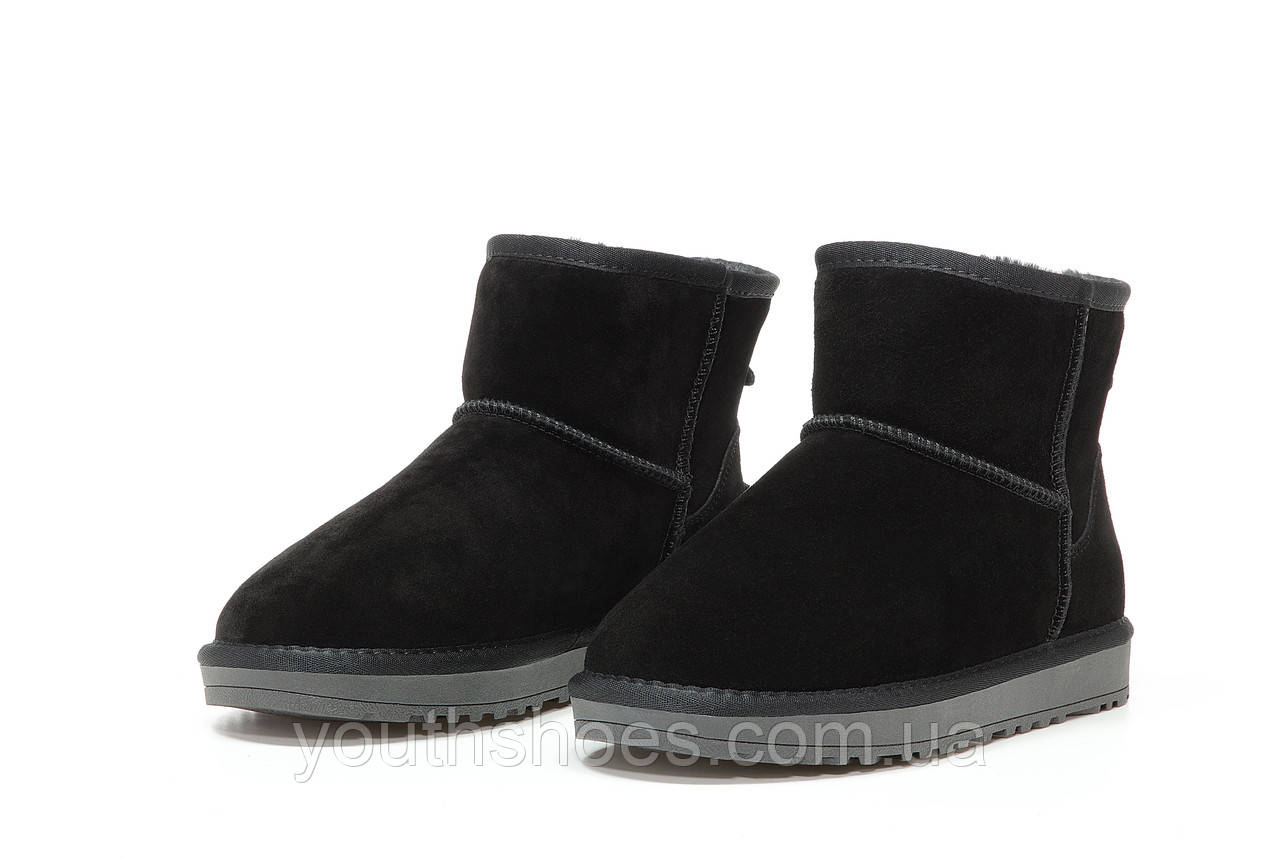 Сапоги женские UGG Mini ( Натуральна замша, штучне хутро) р.36-41